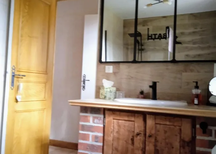 펜션 Meuble Avec Etang En Lisiere De Foret. *